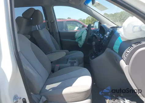 2012 Kia Sedona Lx z USA, uszkodzony, nr VIN KNDMG4C77C6418912